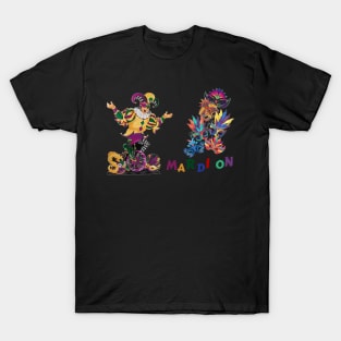 Mardi gras, mardi on T-Shirt